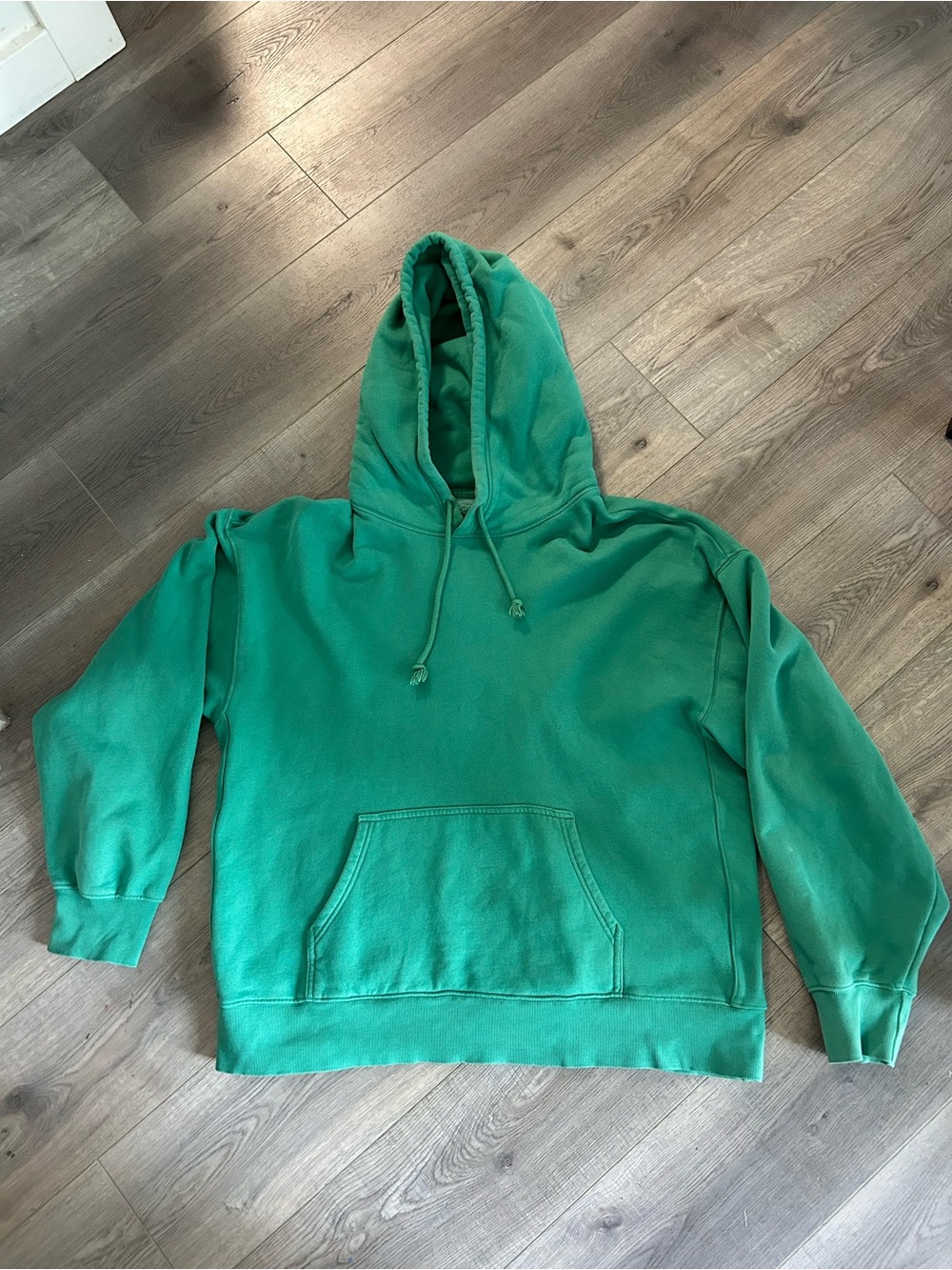 TNA Cozy Fleece Boyfriend Fit Pullover Hoodie with Kangaroo Pocket